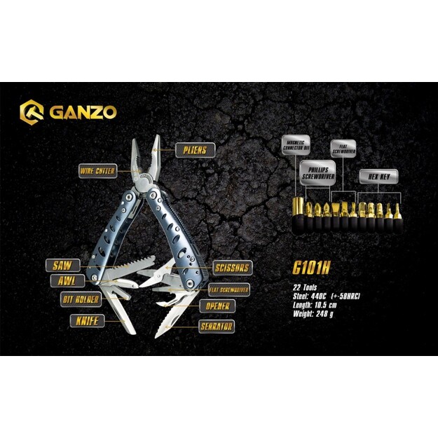 MuliTool Ganzo G101H