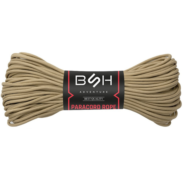 BSH ADVENTURE BR-005C Parakorda virve 30m Sand