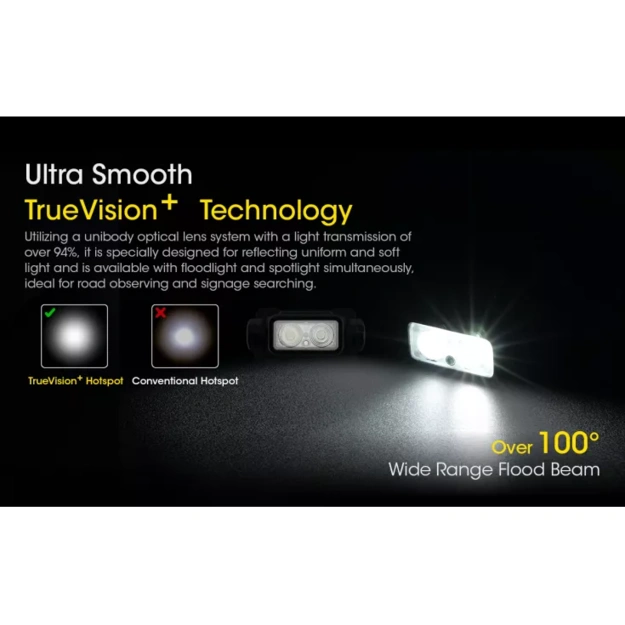 Nitecore NU40 Flashlight 1000 lm