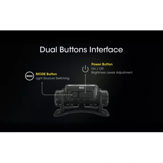 Nitecore NU40 Flashlight 1000 lm