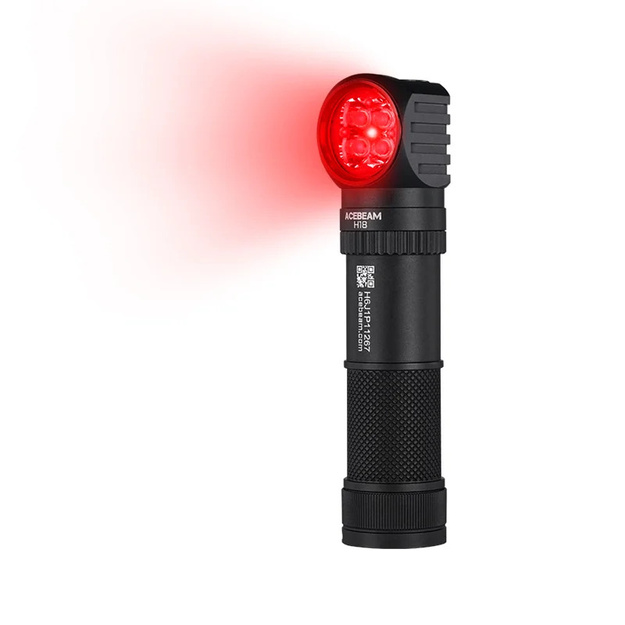 AceBeam H18 uzlādējama galvas lampa 2700lm, 5000K NW High CRI90, 21700
