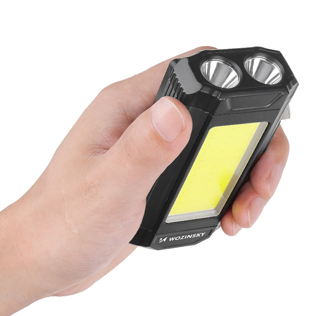 Wozinsky WLR-15W Work Lamp, 15W, 1500 lm, CREE LEDs, IPX6, with Power Bank Function