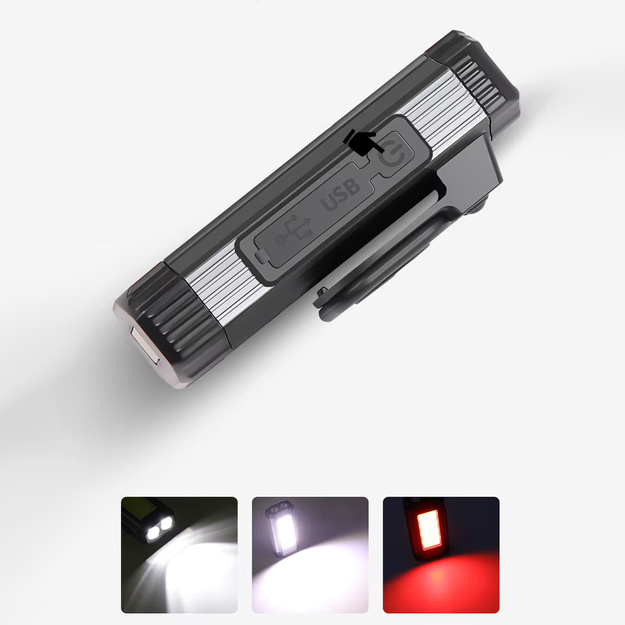 Wozinsky WLR-15W Work Lamp, 15W, 1500 lm, CREE LEDs, IPX6, with Power Bank Function