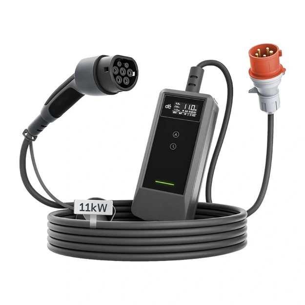 Portable EV charger d&eacute; 11kW 7m cable