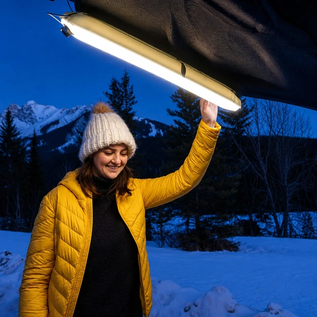 Pū&scaron;ama LED kempinga lampa, 500 lm