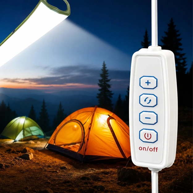 Pū&scaron;ama LED kempinga lampa, 500 lm