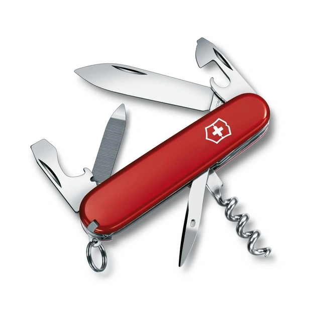 Victorinox Armijas kabatas nazis Sportsman, sarkans 0.3803