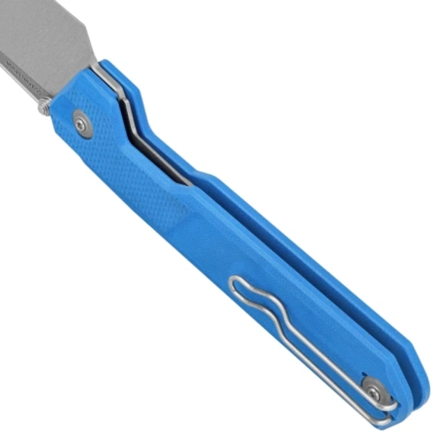 Civivi Hid Blue G10, Satin 14C28N Folding Knife by Ostap Hel (C23008-5)