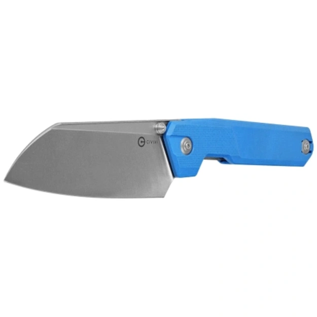 Civivi Hid Blue G10, Satin 14C28N Folding Knife by Ostap Hel (C23008-5)