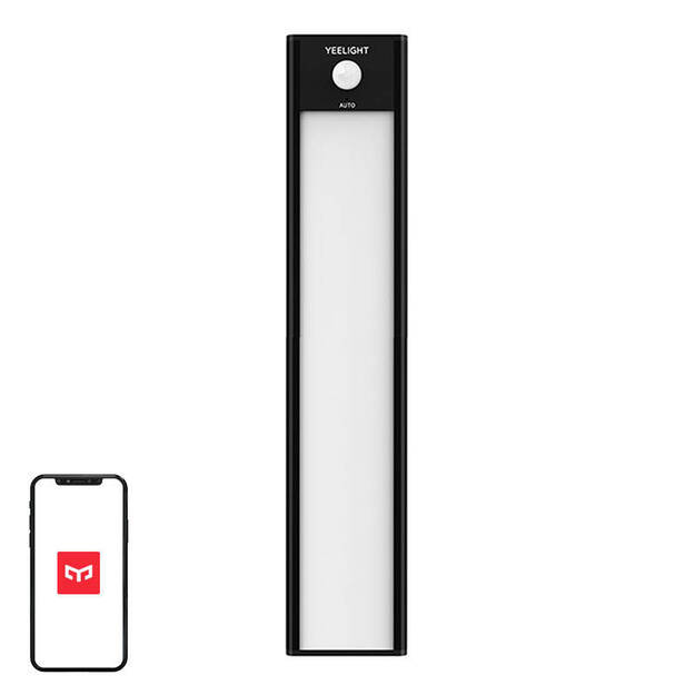 Yeelight skapja gaisma melna 20cm 2700K