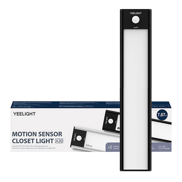 Yeelight skapja gaisma melna 20cm 2700K