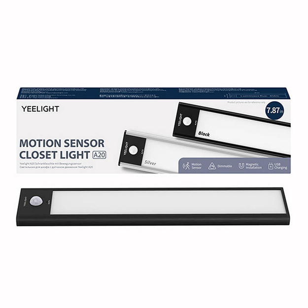 Yeelight skapja gaisma melna 20cm 2700K