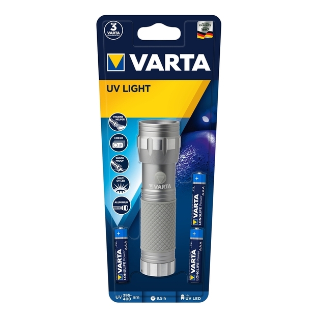 VARTA ultravioletais lukturītis 14 LED, 15638