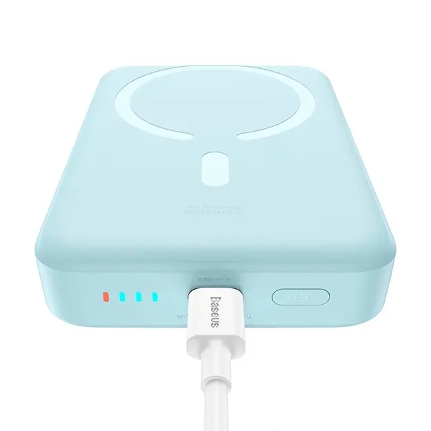 Power Bank mini Baseus 10000 мАч, USB-C, 30 Вт, синий