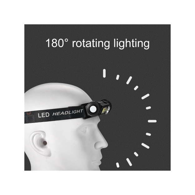 Lukturis galvā USB + magnēts