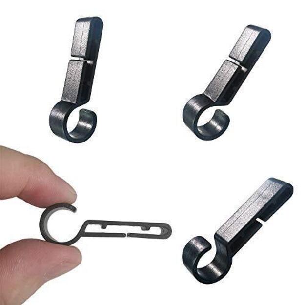 Luktura turētājs ķiverei, komplektā 4