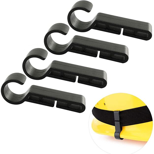 Держатель фонарика для каски, набор из 4 шт.