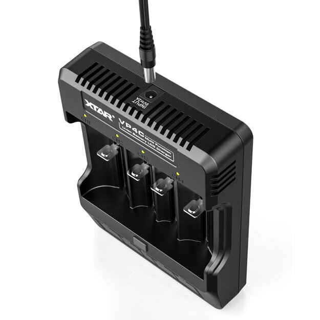 XTAR VP4C akumulatoru lādētājs