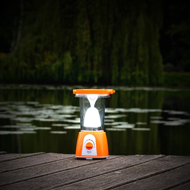 Vayox VA0125 710lm uzlādējams kempinga lukturis ar saules paneli