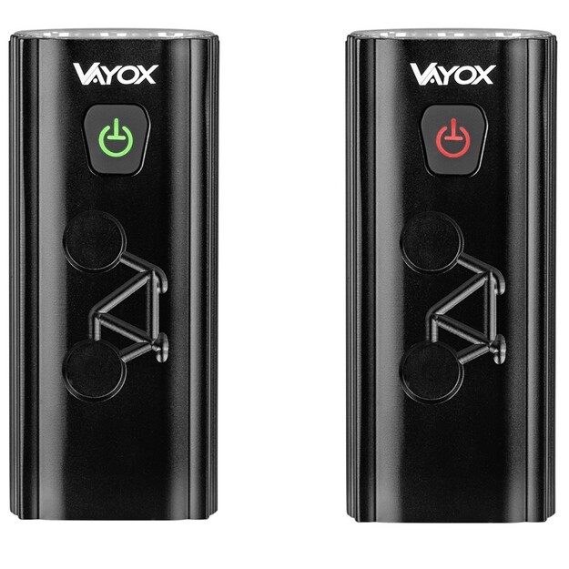 Vayox velosipēdu gaisma 3*XML1 LED 6500K 980lm VA0112