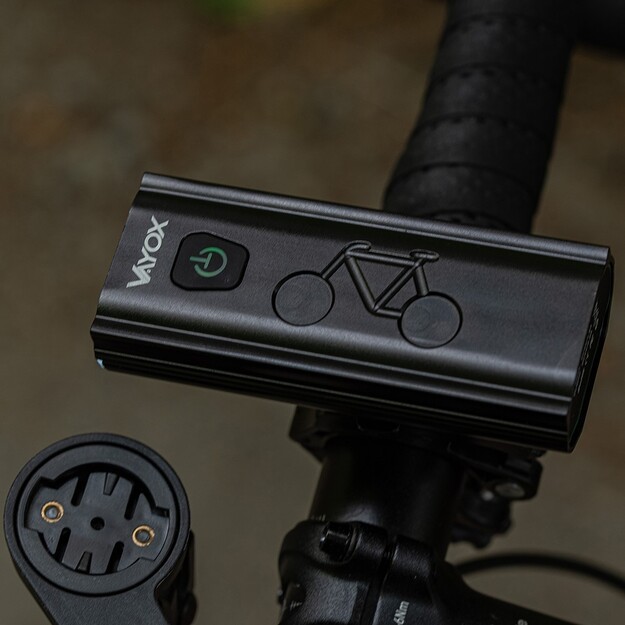 Vayox velosipēdu gaisma 3*XML1 LED 6500K 980lm VA0112