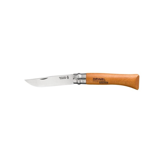 Opinel carbon steel knife No.10 beech handle