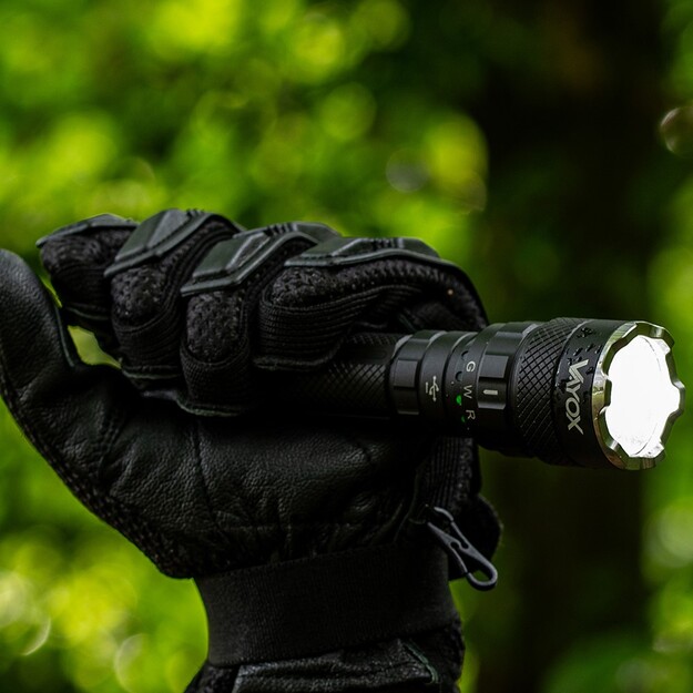 Vayox Pro Series 3 krāsu SST40 taktiskais lukturis 1500lm VA0099