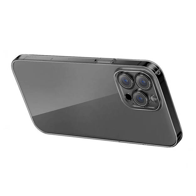 Baseus Corning caurspīdīga korpusa un rūdītā stikla komplekts iPhone 12 Pro modelim