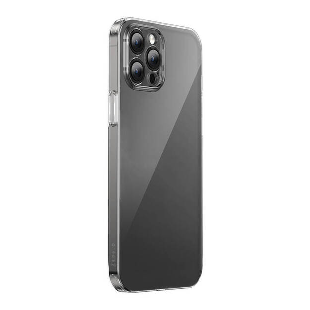 Baseus Corning caurspīdīga korpusa un rūdītā stikla komplekts iPhone 12 Pro modelim