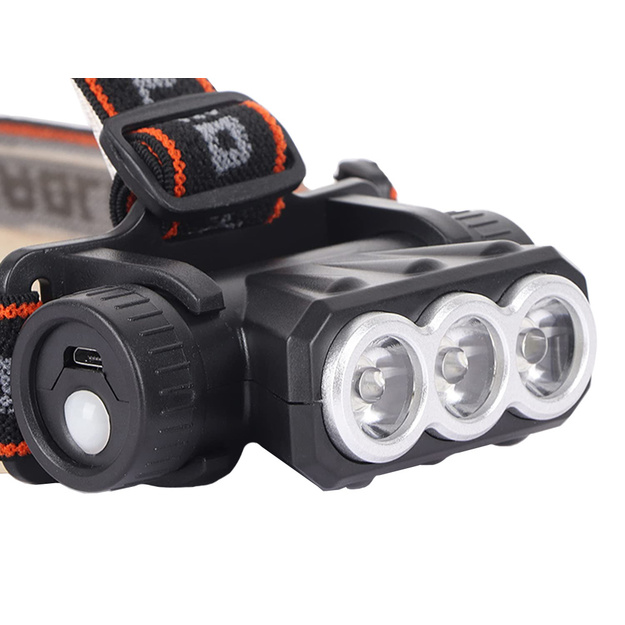 Galvas lukturītis 3x LED SQ-813