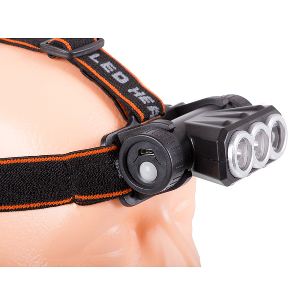 Galvas lukturītis 3x LED SQ-813
