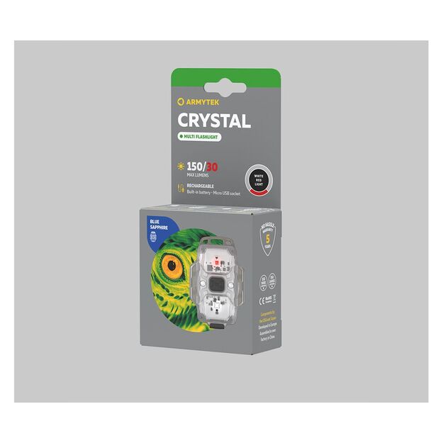 Armytek Crystal Yellow flashlight 5-in-1 F07001Y