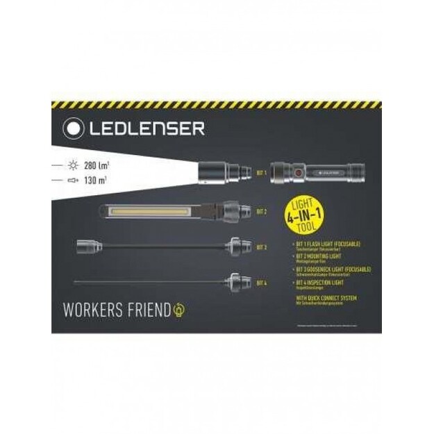 Ledlenser Workers Friend Flashlight 280lm 502136