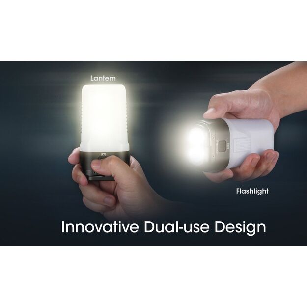 Nitecore LR70 - фонарик 3000 люмен, внешний аккумулятор, фонарь