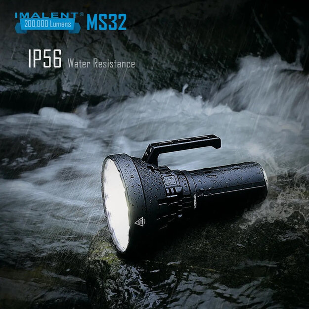 Imalent MS32 200000lm, 1618m flashlight