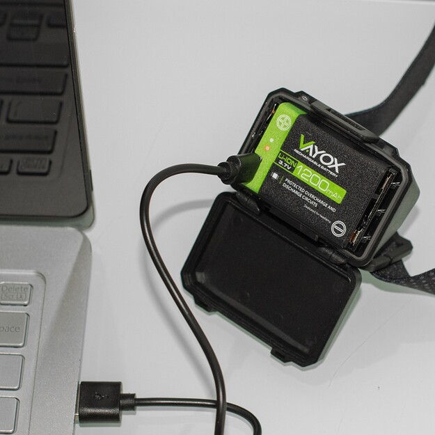 Vayox 3,7 V 1200 mAh akumulators lukturī&scaron;iem VA0255