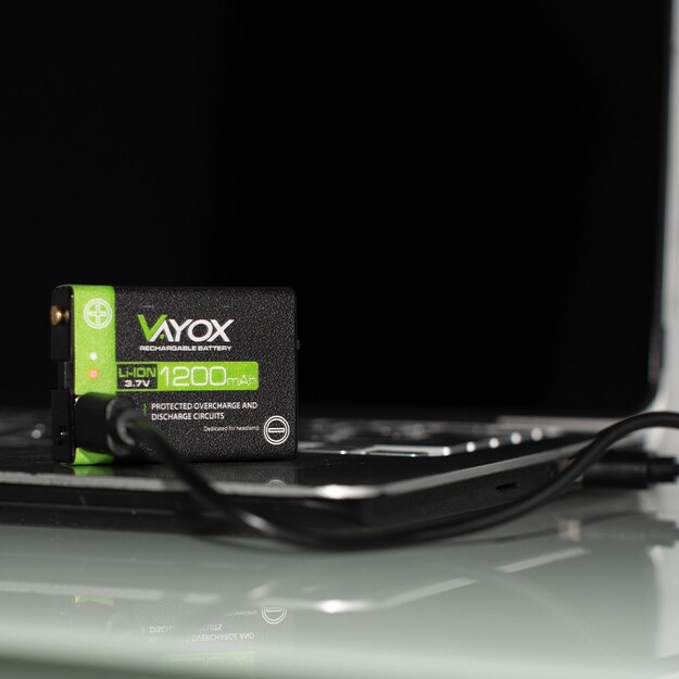 Vayox 3,7 V 1200 mAh akumulators lukturī&scaron;iem VA0255