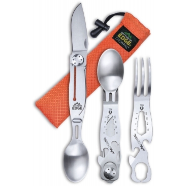 Outdoor Edge Chowpal CPL-10C ceļojumu virtuves instrumentu komplekts