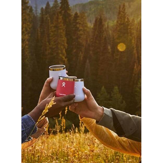 Hydro Flask vīna glāze ar vāku 296 ml V10CP110 White