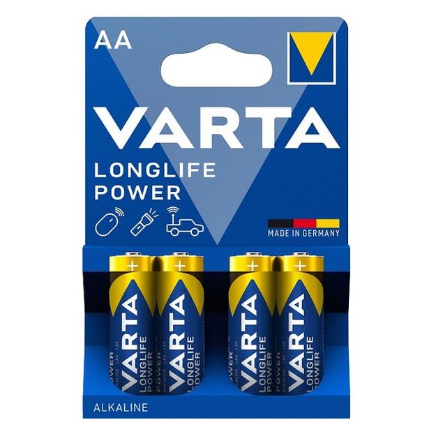 Varta AA elementas High Energy , 4 vnt.