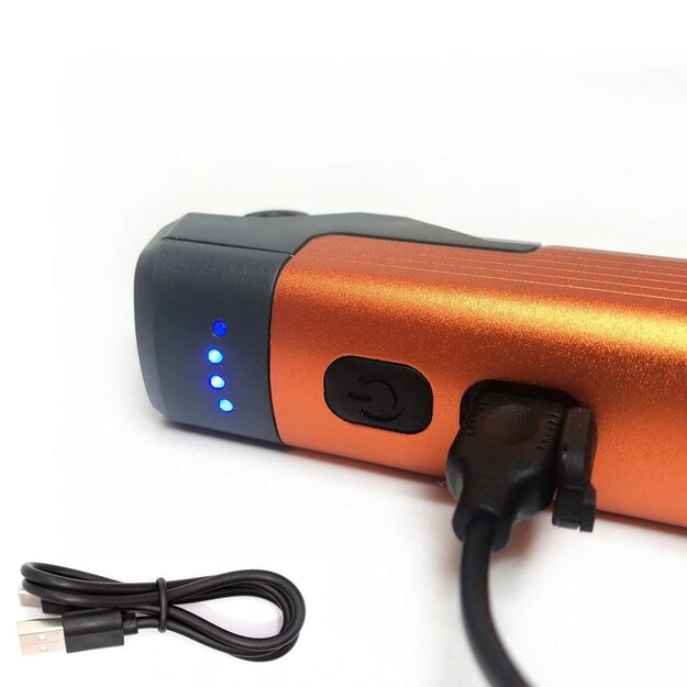 Lukturis darbam COB (4W) + SMD (uzlādējams)