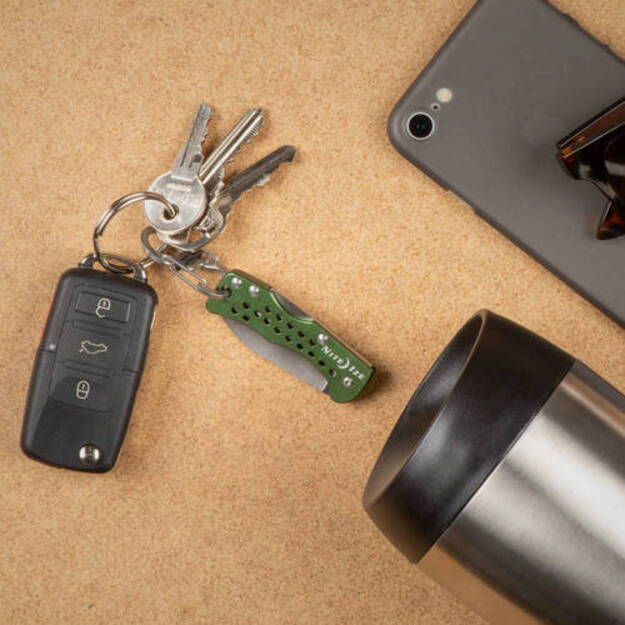 Nite Ize DoohicKey keychain - knife OLIVE KMTK-08-R7