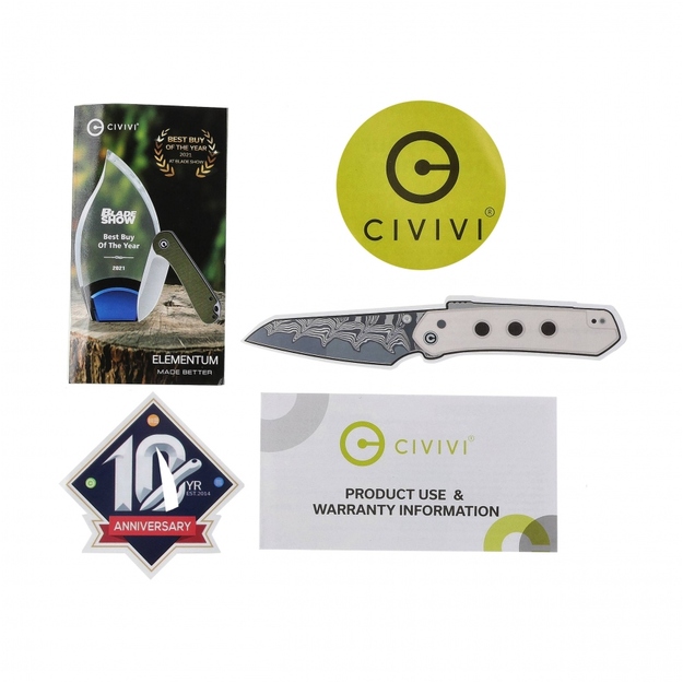 Civivi Vision FG saliekamais nazis C22036-7