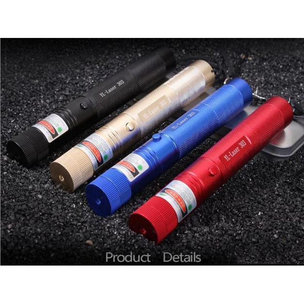 Zaļais lāzers, regulējama galva