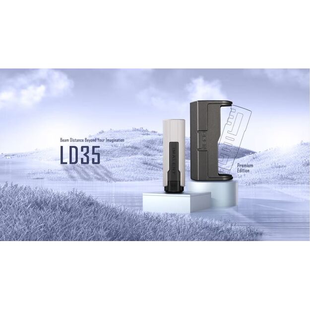 IMALENT LD35 uzlādējams EDC lukturītis 1200lm luksusa komplekts