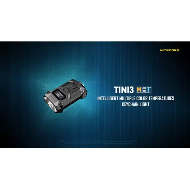 Nitecore TINI 3 LED Flashlight 600lm Orange