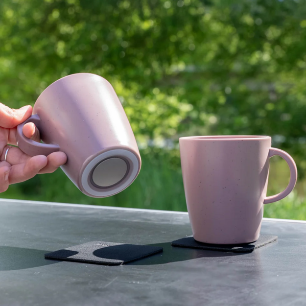 silwy Magnetic plastic cups DOLOMIT ROSE