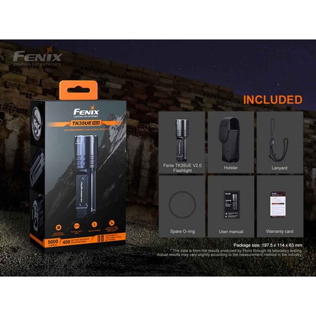 Fenix TK35 UE V2.0 flashlight