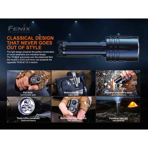 Fenix TK35 UE V2.0 flashlight