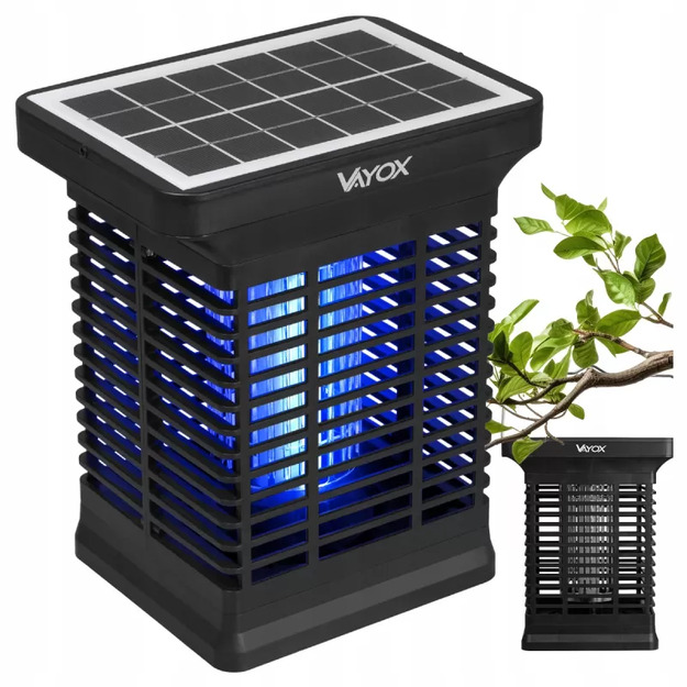 VAYOX kukaiņu slazds ar saules bateriju IKV-200